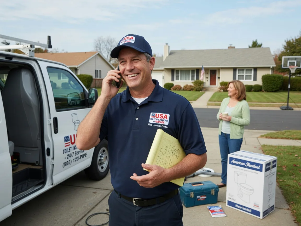 Toilet Installation Lowden, IA FAQs